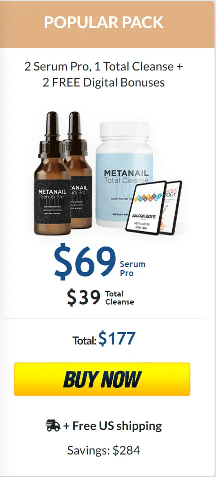 Metanail Serum Buy 3 Bottle